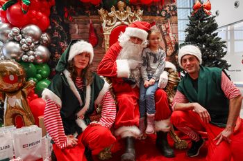 Podkarpackie: Mikołajki w Galerii Sanowa pełne świątecznej energii