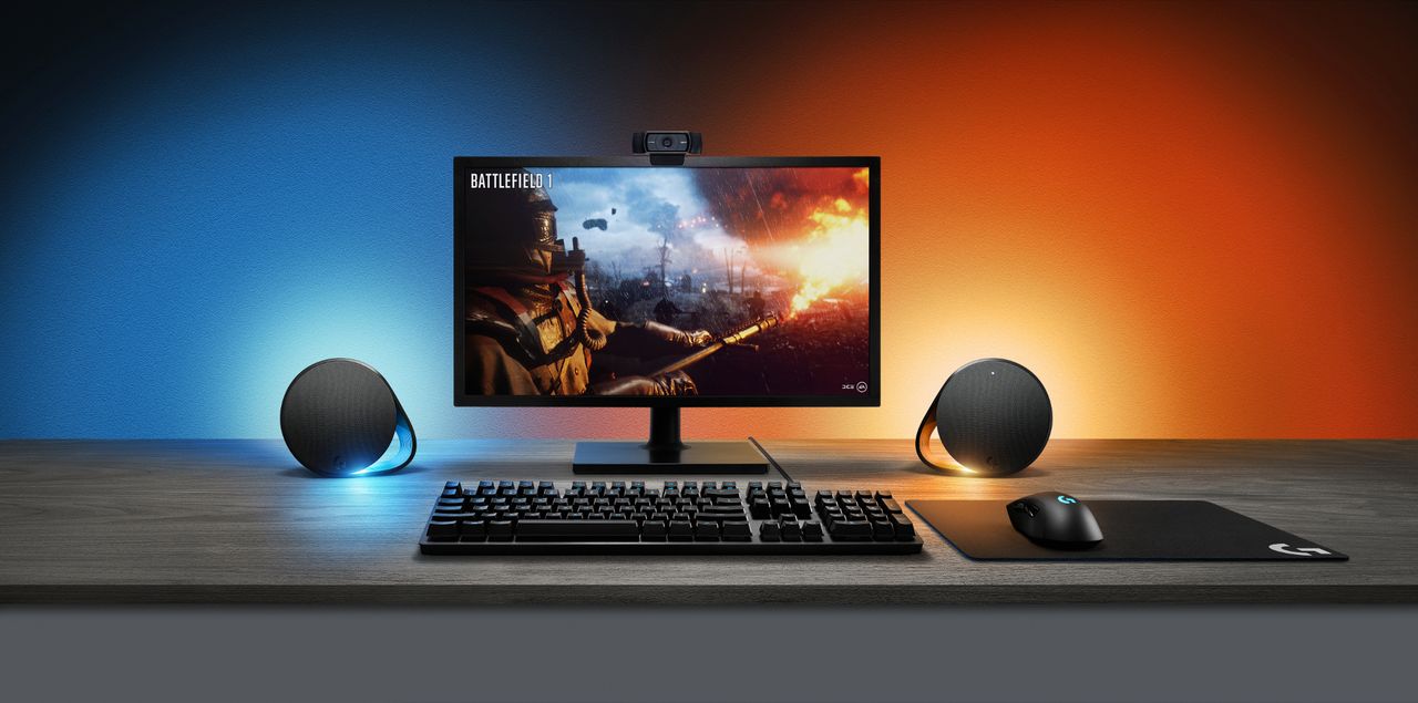 Logitech G pokazuje mechaniczną klawiaturę i głośniki z podświetleniem RGB