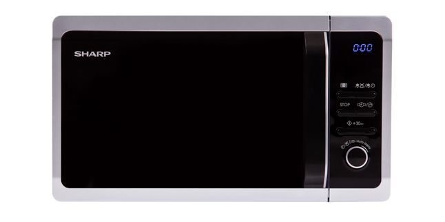 Mikrofalówka marki Sharp zawiera 10 funkcji automatycznego doboru czasu do gotowania