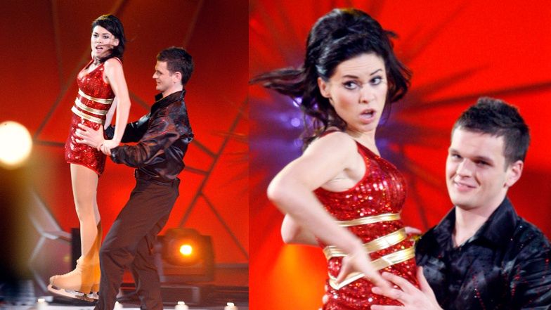 Kasia Pietras w show "Gwiazdy tańczą na lodzie"
