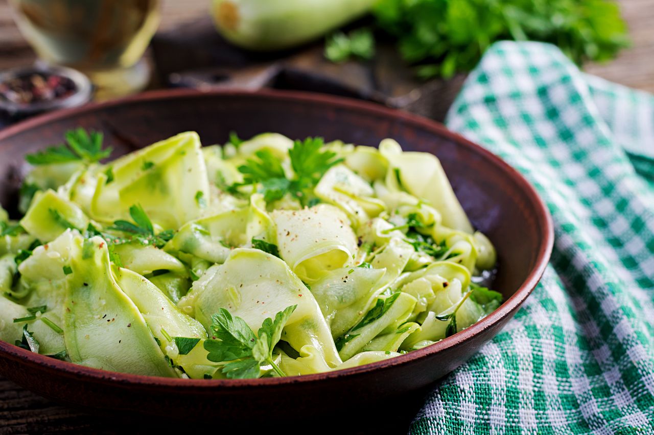 A refreshing twist on a classic side: Zesty Zucchini Coleslaw