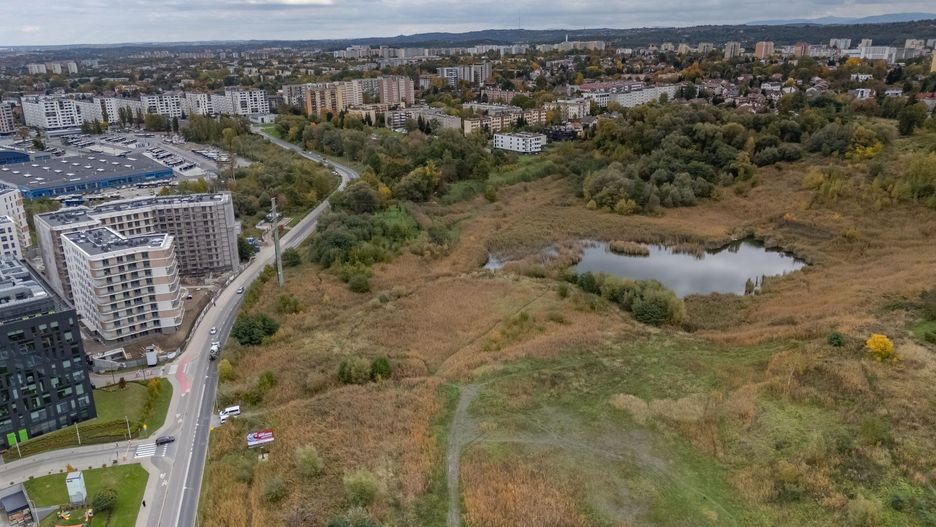 Wzgórze Madera i okolice galerii handlowej Bonarka