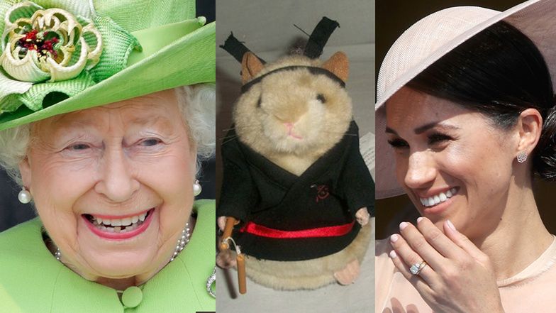 Meghan Markle podarowała królowej Elżbiecie śpiewającego chomika