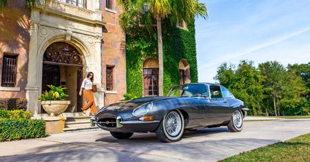Jaguar E-Type z nowym napędem. Zmienili go w elektryka
