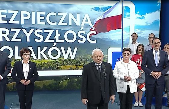Jarosław Kaczyński ogłosił hasło wyborcze PiS