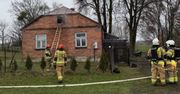 Pożar w Biesiadkach. Paliło się poddasze domu jednorodzinnego