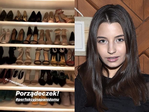 Julia Wieniawa pokazała szafę na Instagramie: "Perfekcyjna pani domu"