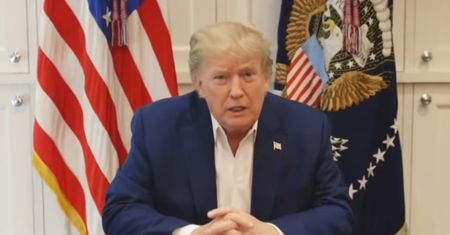 Zakażony Trump mówi na wideo, jak się czuje. Uwagę zwraca jeden szczegół