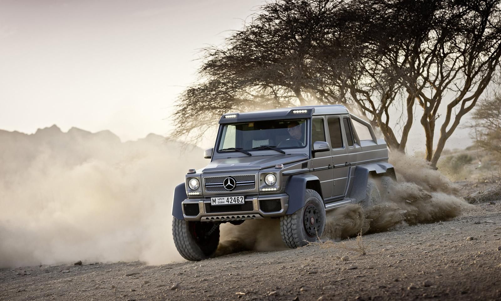 Mercedes-Benz G63 AMG 6x6 - terenowy potwór [galeria] 24