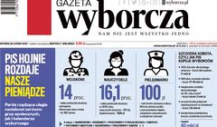„Gazeta Wyborcza” przeprasza za pierwszą stronę o hojnym rozdawnictwie na podwyżki dla nauczycieli i pielęgniarek