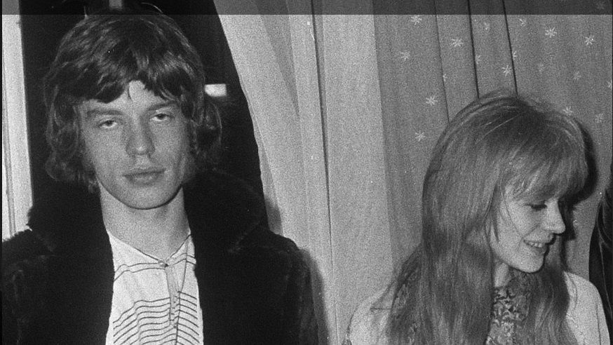 Marianne Faithfull i Mick Jagger w 1967