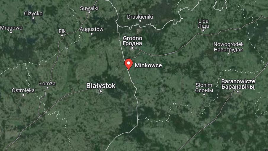 Polskie służby znalazły balon  w okolicach wsi Minkowce, w gm. Szudziałowo
