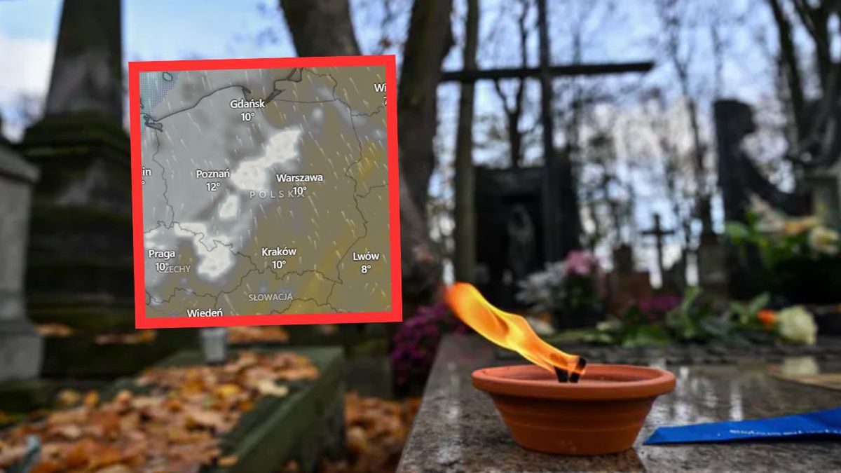 Prognoza pogody na Wszystkich Świętych i Zaduszki