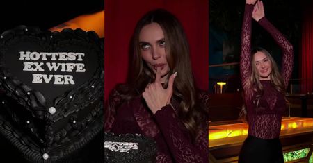 Marcela Leszczak baluje na IMPREZIE ROZWODOWEJ: czarny tort z wymownym napisem, sushi i wianuszek przyjaciółek... (ZDJĘCIA)
