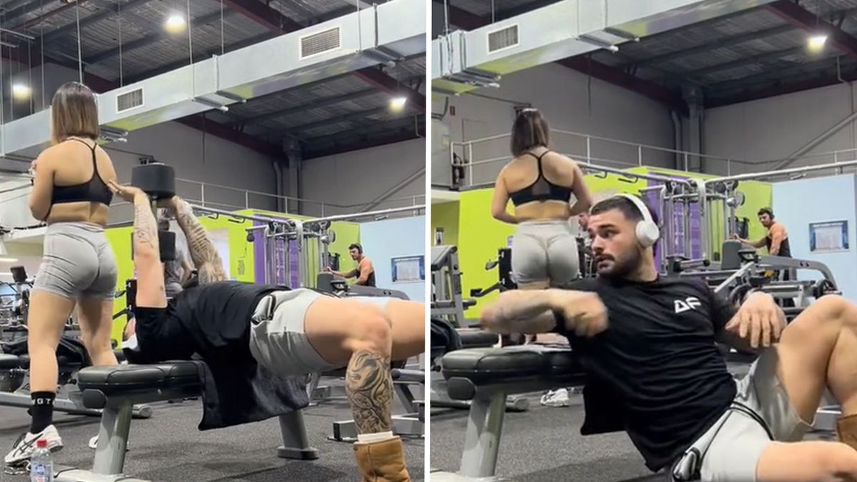 Dziwna sytuacja na siłowni