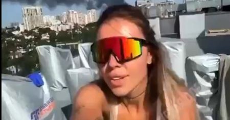 Ostrzelali Odessę. Ukrainka się nie przejęła. Nagranie poszło w świat