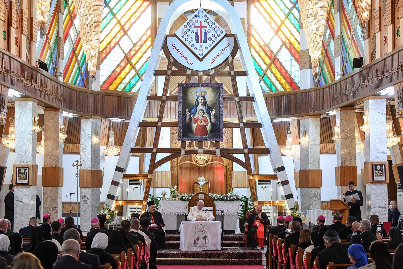 Papież Franciszek poleciał do Iraku