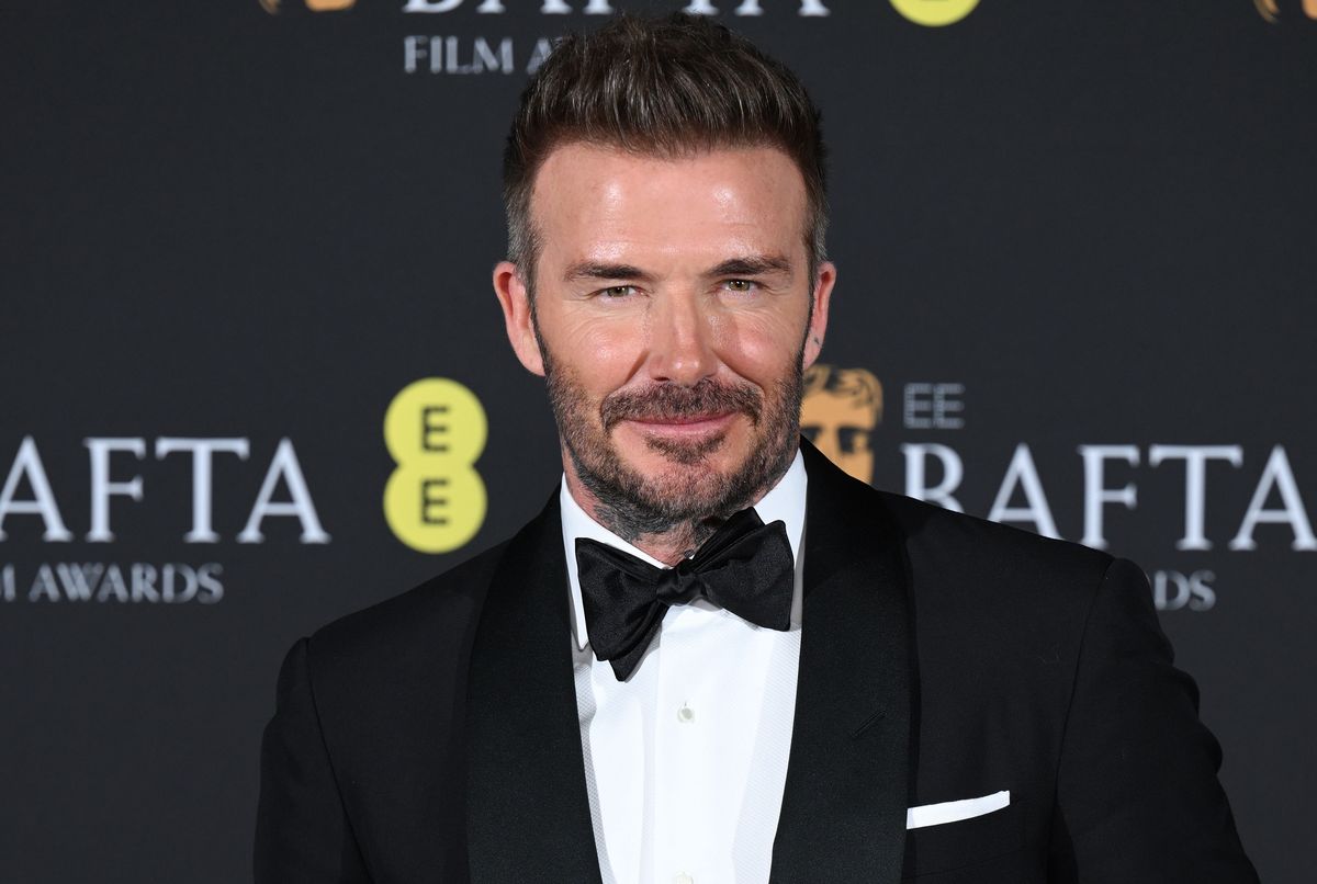 David Beckham na BAFTA 2024