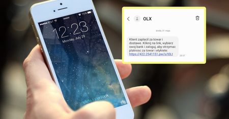 SMS, który może dostać każdy. "Kliknij link, wybierz bank"