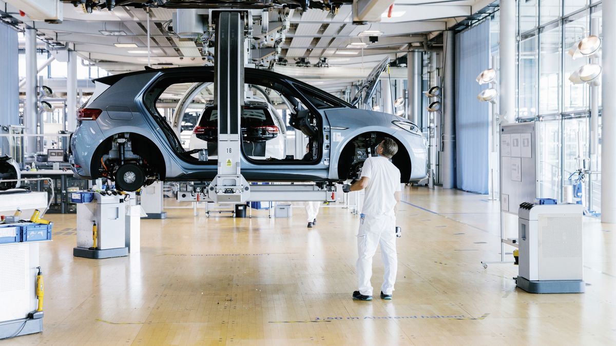 Produkcja Volkswagena ID.3 w Dreźnie