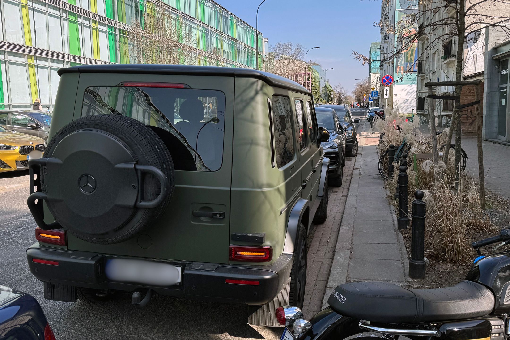 Martyna Wojciechowska parkuje na zakazie