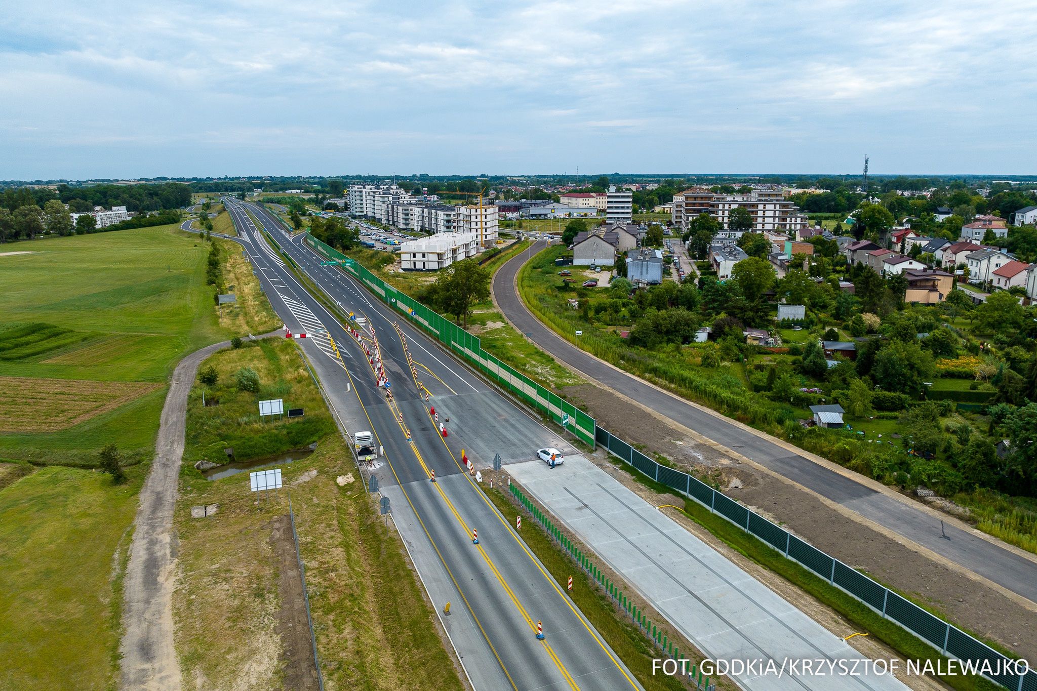 Udostępniona druga jezdnia drogi ekspresowej S7 Napierki-Płońsk
