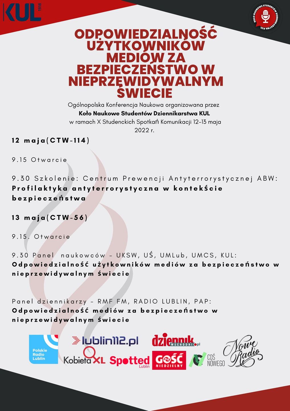 10. Studenckie Spotkania Komunikacji KUL