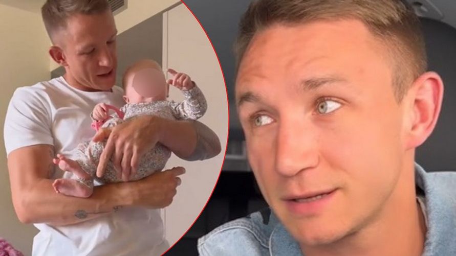 Jakub Rzeźniczak opiekował się córką. Nagle coś się stało