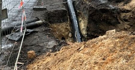 Sosnowiec. Wodociągi przewierciły się pod Czarną Przemszą. Będzie czystsza woda.