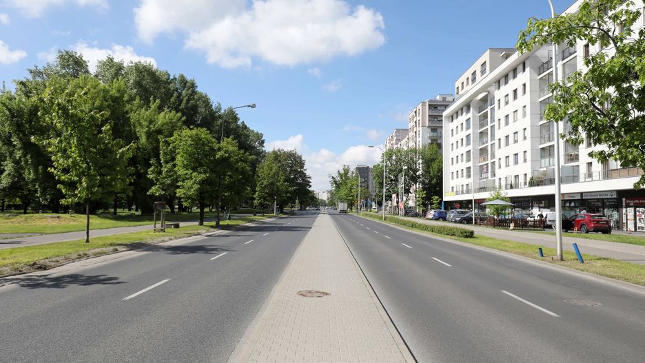 Warszawa. Ulica Sokratesa, 28.05.2021