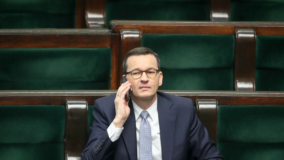 12. posiedzenie Sejmu IX kadencji02.06.2020 Warszawa Sejm 12. posiedzenie Sejmu IX kadencji  fot. Andrzej Iwanczuk/REPORTER
n/z: Mateusz MorawieckiAndrzej Iwanczuk/REPORTER