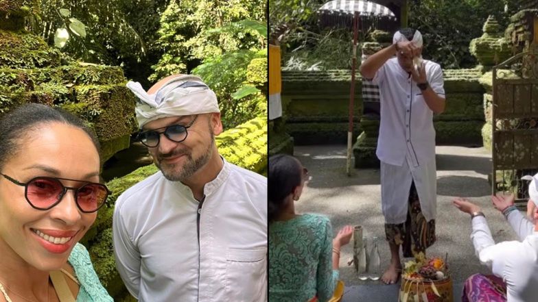 Omenaa Mensah i Rafał Brzoska na ceremonii puryfikacji (FOTO)