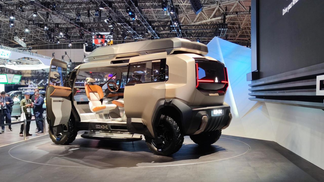 Mitsubishi D:X Concept - I would go on a safari with it