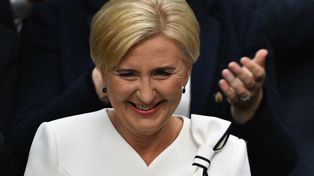 Przyłapali ją na zakupach w Krakowie. Wózek był wypchany po brzegi