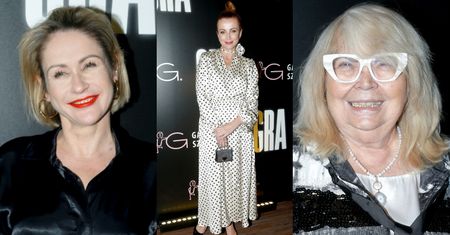 Zadowolone gwiazdy na premierze spektaklu "Gra": Małgorzata Ohme, Katarzyna Zielińska, Nina Terentiew... Przyszli oglądać Wieniawę! (ZDJĘCIA)