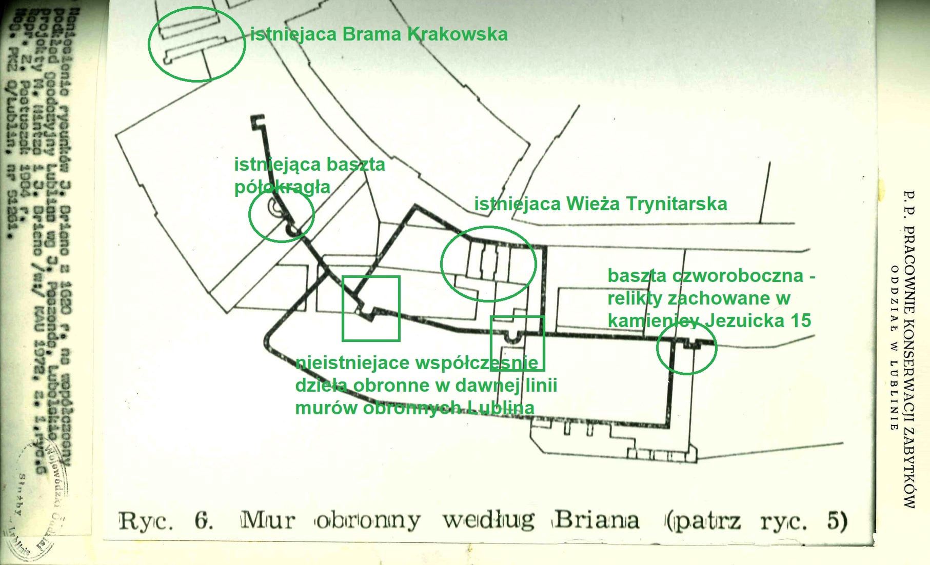 Baszta czworoboczna w Lublinie
