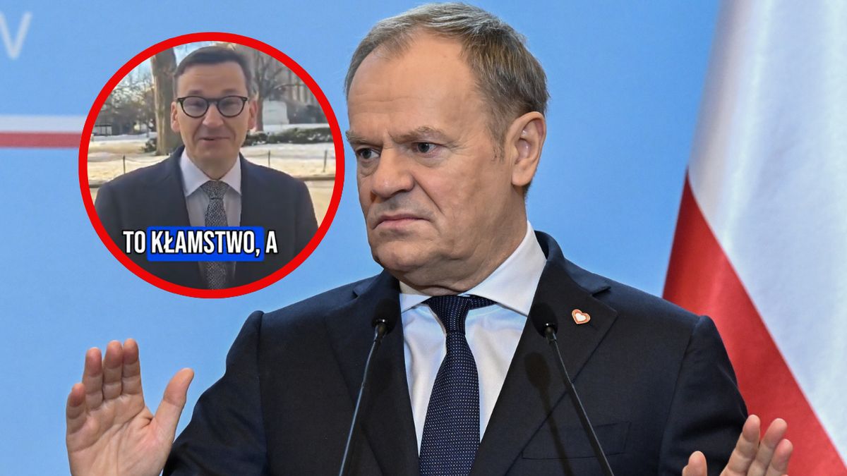 Donald Tusk skomentował sytuację z Mateuszem Morawieckim