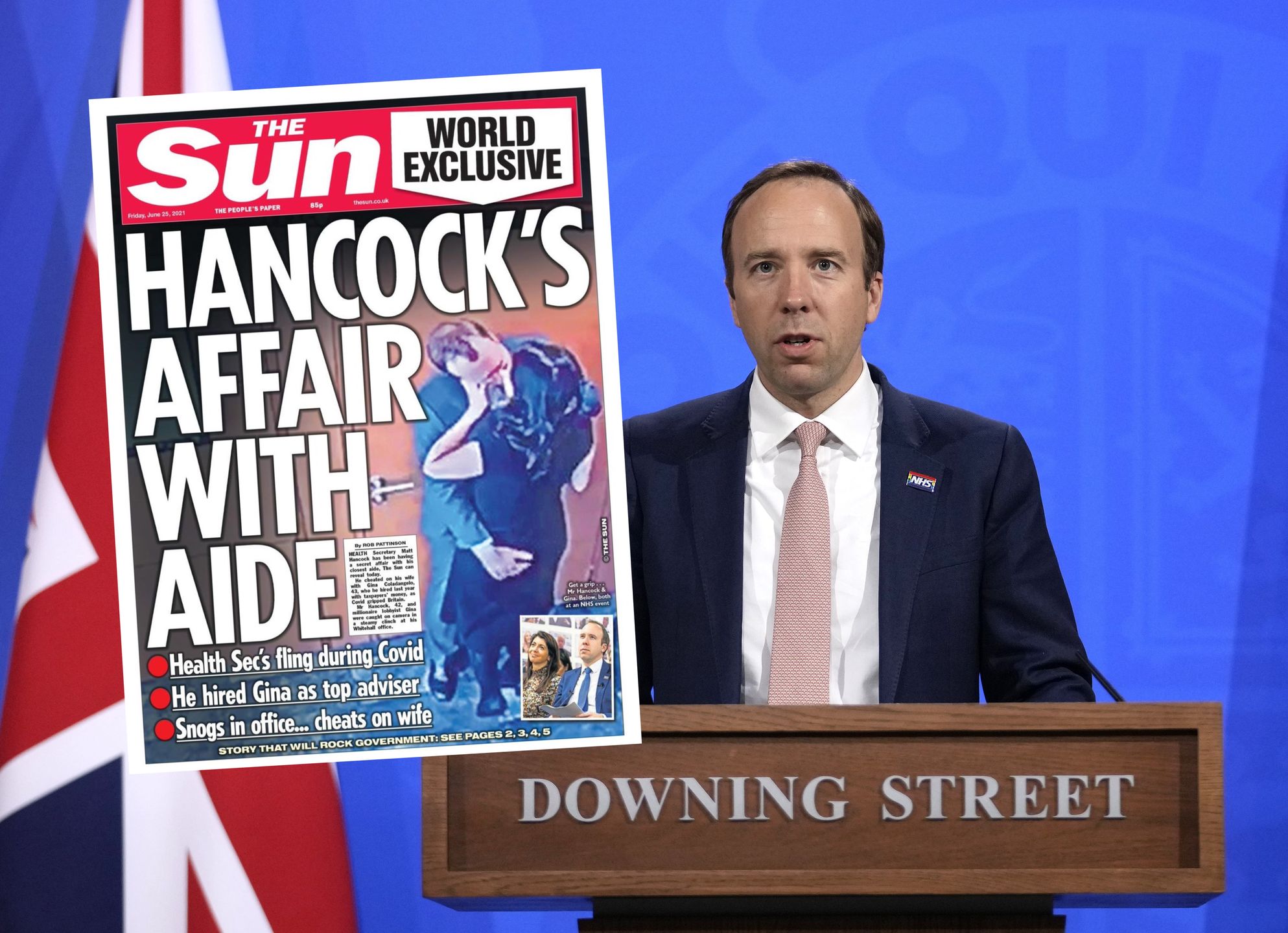  Jak ujawnił "The Sun" minister wdał się w romans ze swoją najbliższą doradczynią 43-letnią Giną Coladangelo, którą zatrudnił w zeszłym roku. 
