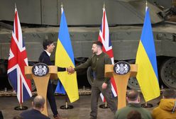 Przełomowe porozumienie Sunaka i Zełenskiego. "Chcemy stworzyć odrzutową koalicję"