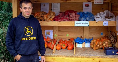 Opolskie. Utworzył przydomowy sklepik samoobsługowy. Mieszkańcy zachwyceni
