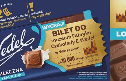 E.Wedel w loterii stawia na "czekoladowe przyjemności"