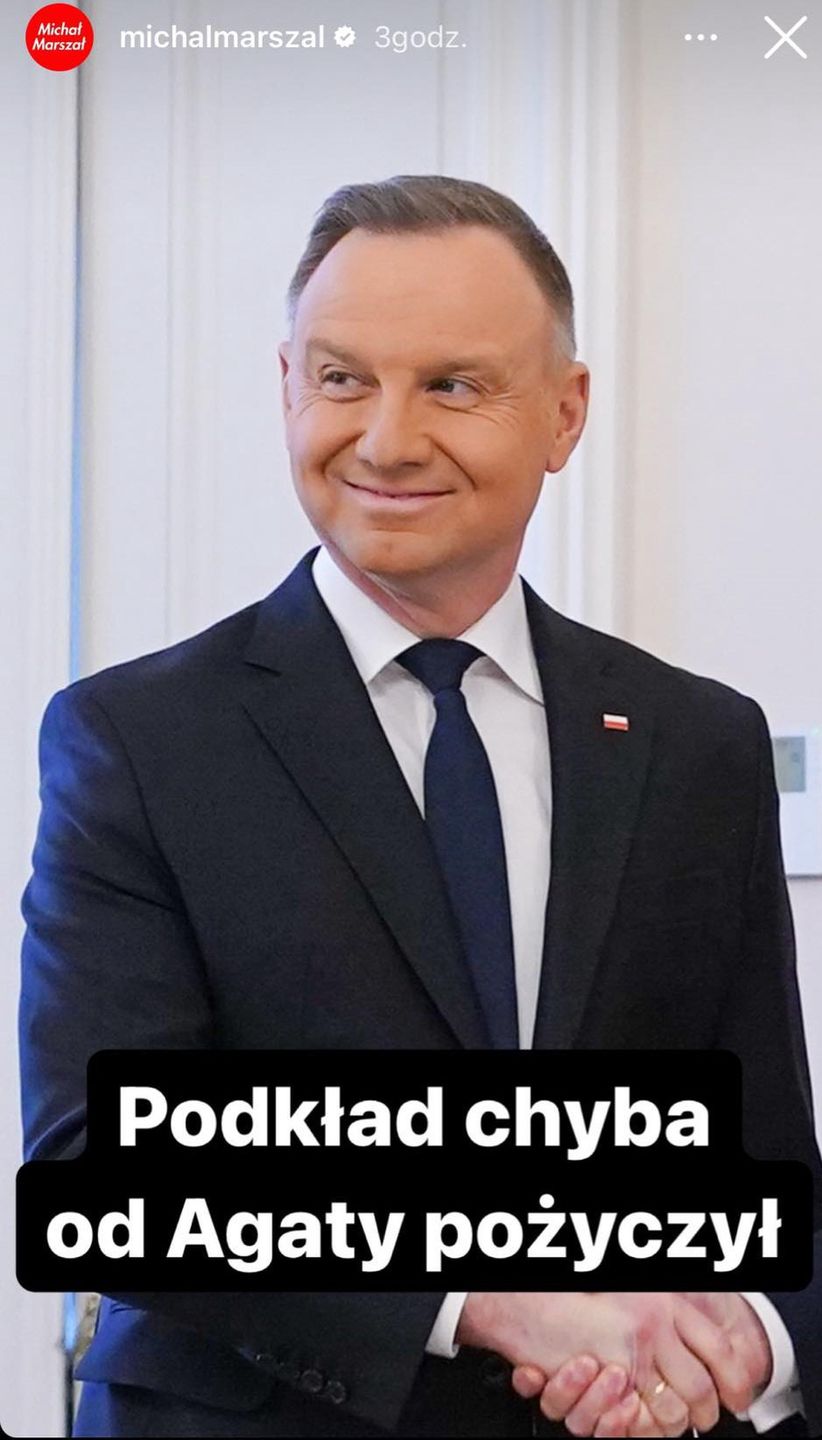 Andrzej Duda zaliczył wpadkę z makijażem