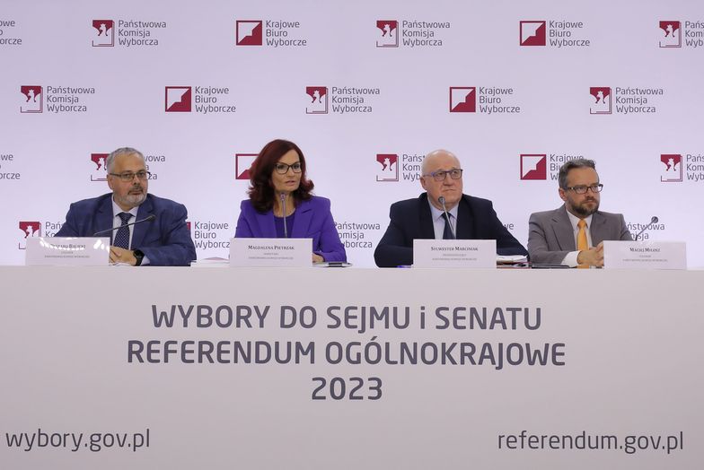 Wybory Parlamentarne 2023. PKW Skomentowała Wyniki Cząstkowe Na Godz ...