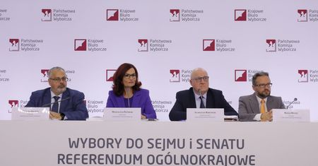 PKW podaje cząstkowe wyniki wyborów. PiS-owi spada poparcie