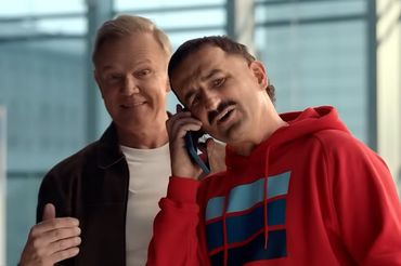 Cezary Pazura i Michał Koterski w reklamie PKO BP