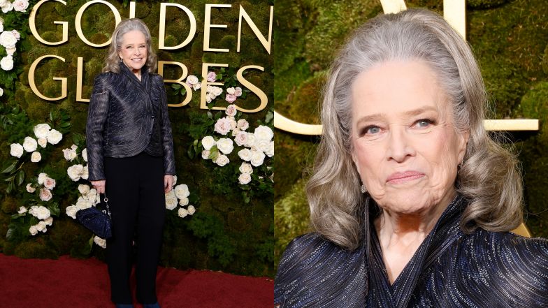 Kathy Bates na Złotych Globach