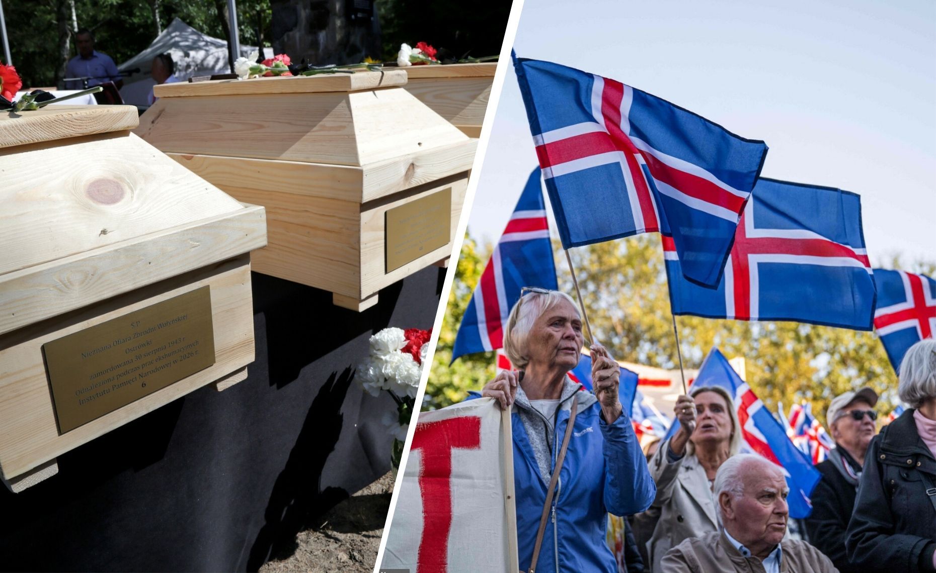 Zbrodnia wołyńska, alerty RCB i Islandia: Jak polityka, wojna i historia splatają się w jednym dniu