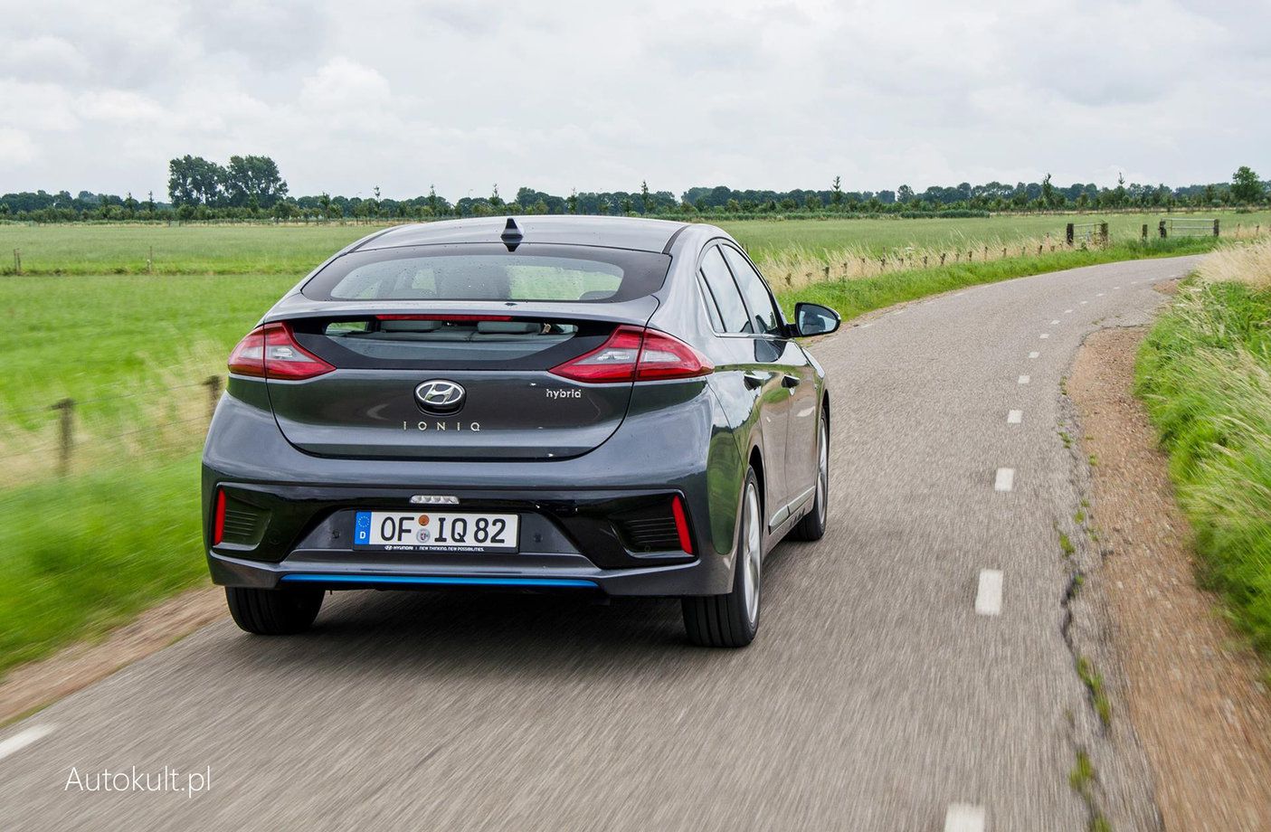 Hybrydowe auta ma w ofercie również Hyundai