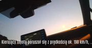 Wrocław: Pościg za piratem drogowym zakończony zatrzymaniem. Obywatel Holandii pędził 190 km/h