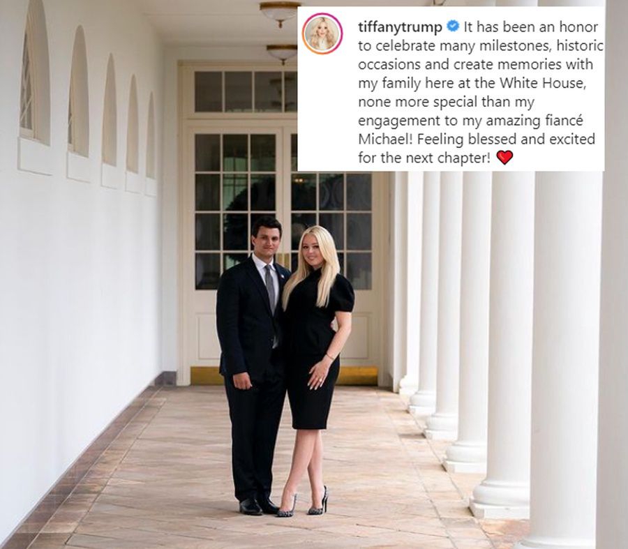 Tiffany Trump zaręczyła się z Michaelem Boulosem